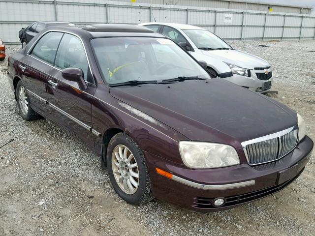 KMHFU45E05A419232 - 2005 HYUNDAI XG 350 BURGUNDY photo 1