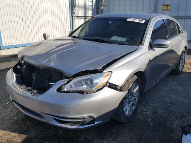 1C3CCBAB9EN142250 - 2014 CHRYSLER 200 LX SILVER photo 2