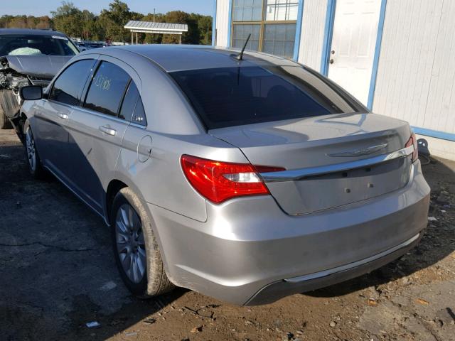 1C3CCBAB9EN142250 - 2014 CHRYSLER 200 LX SILVER photo 3