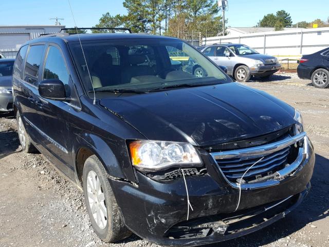 2C4RC1BG0ER445141 - 2014 CHRYSLER TOWN & COU BLACK photo 1