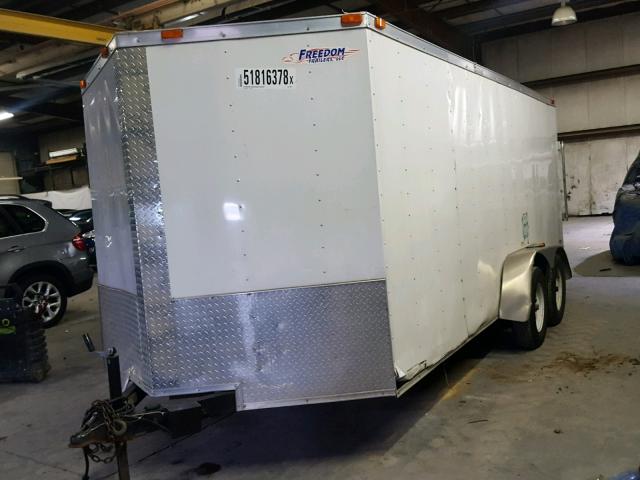 5WKBE1623G1038412 - 2016 FREE TRAILER WHITE photo 2