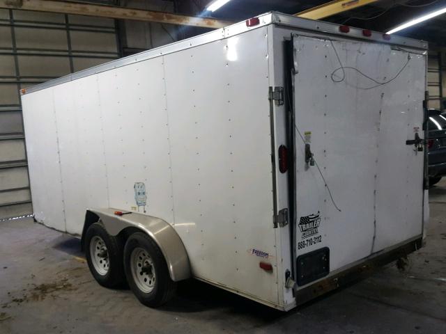 5WKBE1623G1038412 - 2016 FREE TRAILER WHITE photo 3