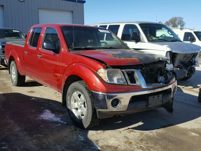 1N6AD0FV8AC446311 - 2010 NISSAN FRONTIER C RED photo 1