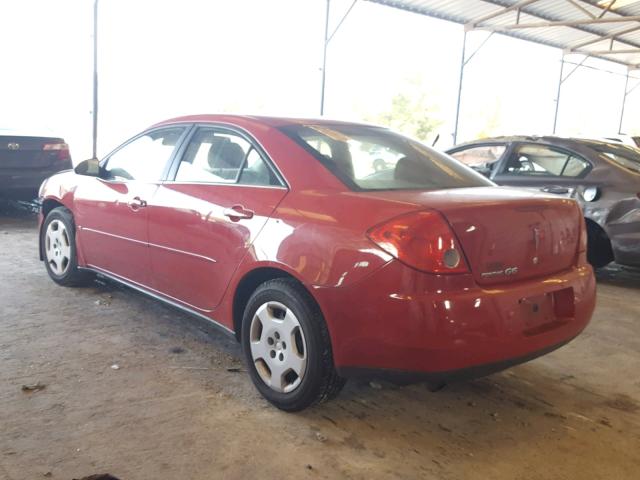 1G2ZF55B764271737 - 2006 PONTIAC G6 SE RED photo 3