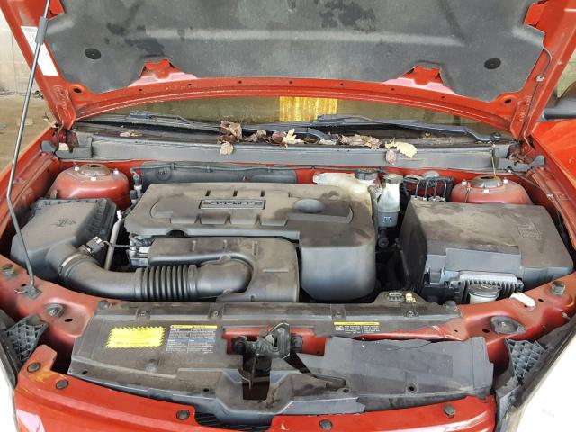 1G2ZF55B764271737 - 2006 PONTIAC G6 SE RED photo 7