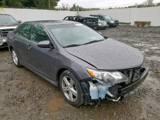 4T1BF1FK1EU329792 - 2014 TOYOTA CAMRY L GRAY photo 1