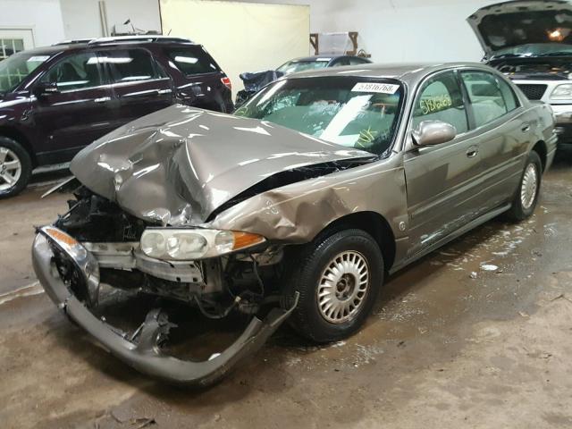 1G4HR54K7YU239482 - 2000 BUICK LESABRE LI BROWN photo 2