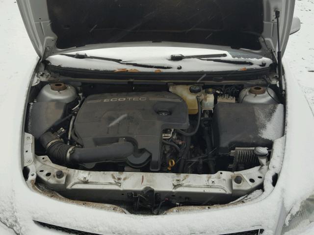 1G1ZC5E09AF189436 - 2010 CHEVROLET MALIBU 1LT 银色 照片 7