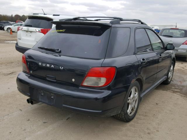 JF1GG296X2G815674 - 2002 SUBARU IMPREZA WR BLACK photo 4