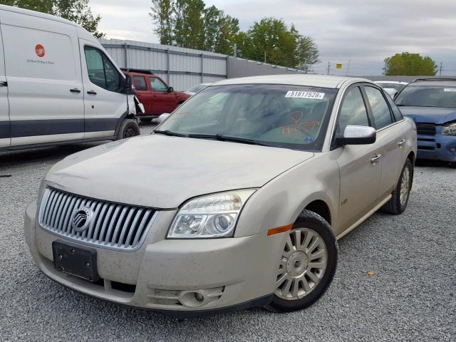 1MEHM40W68G614457 - 2008 MERCURY SABLE LUXU SILVER photo 2