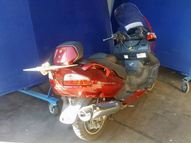 JS1CP51B972100340 - 2007 SUZUKI AN650 A RED photo 4