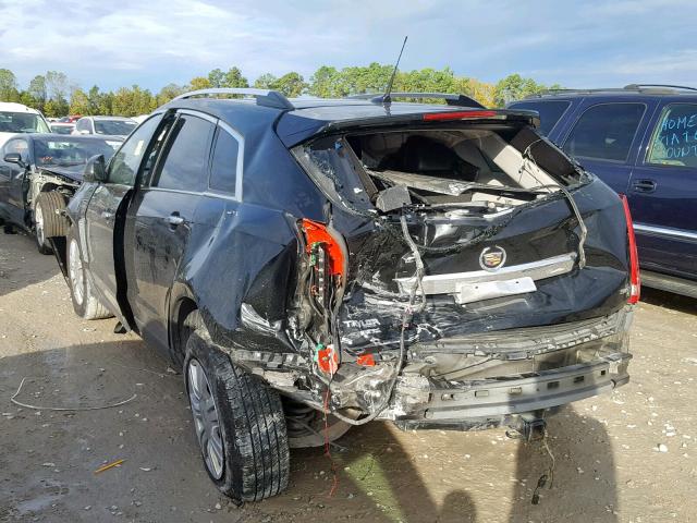 3GYFNCE39DS642077 - 2013 CADILLAC SRX LUXURY BLACK photo 3