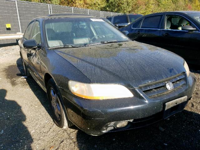 1HGCG16552A063949 - 2002 HONDA ACCORD EX BLACK photo 1