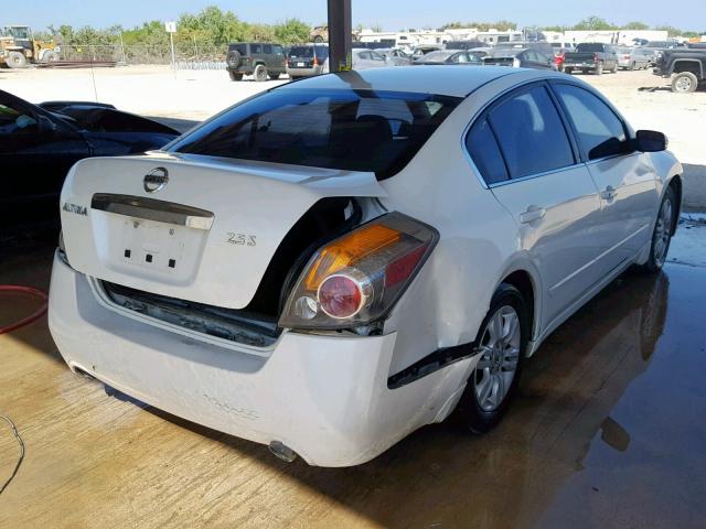 1N4AL2AP6AN436283 - 2010 NISSAN ALTIMA BAS WHITE photo 4