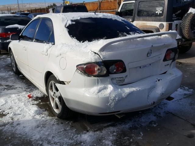 1YVHP80D075M13995 - 2007 MAZDA 6 S WHITE photo 3