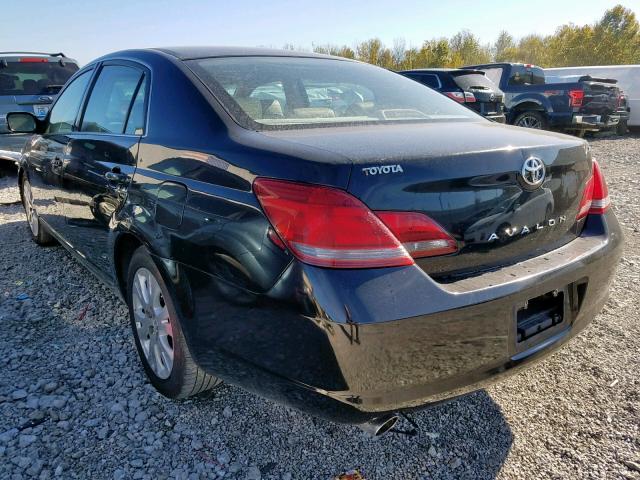 4T1BK36B88U287598 - 2008 TOYOTA AVALON XL BLACK photo 3