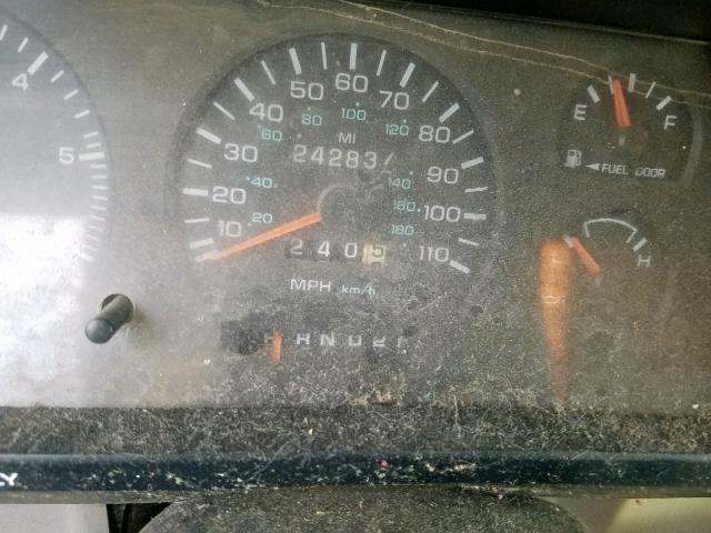 1B7GL23Y6TS521932 - 1996 DODGE DAKOTA BLUE photo 8