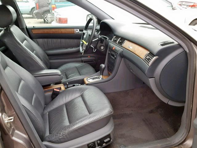 WAUDA24B4XN134932 - 1999 AUDI A6 AVANT Q BROWN photo 5