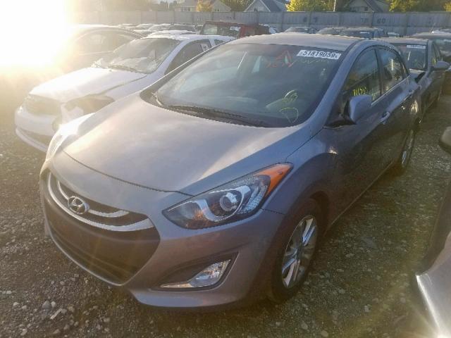 KMHD35LE0DU151721 - 2013 HYUNDAI ELANTRA GT GRAY photo 2