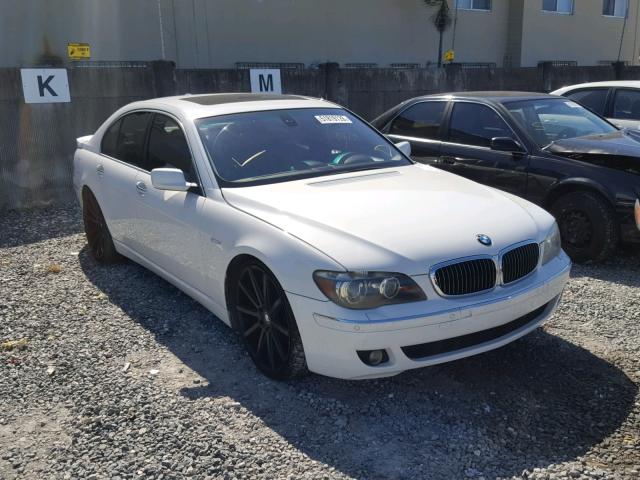 WBAHL83576DT07082 - 2006 BMW 750 I WHITE photo 1