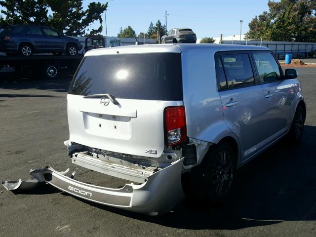 JTLZE4FE0CJ021095 - 2012 TOYOTA SCION XB Күміс фото 4