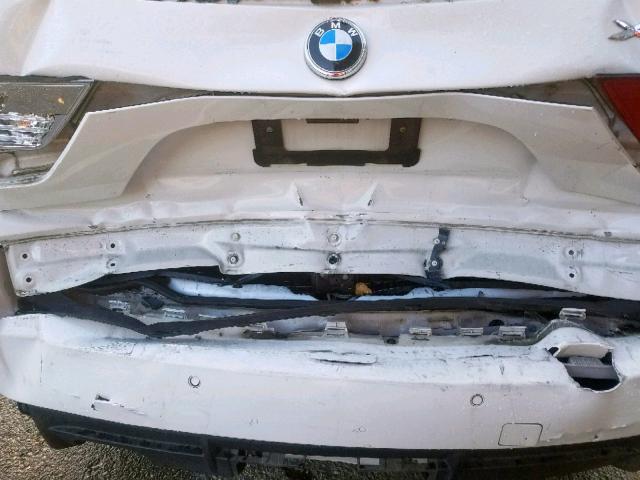 WBXPC73448WE51976 - 2008 BMW X3 3.0I WHITE photo 9