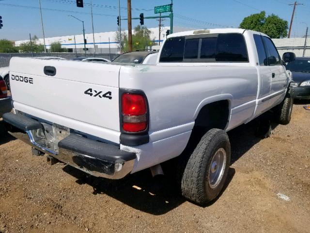 3B7KF23621G758809 - 2001 DODGE RAM 2500 WHITE photo 4