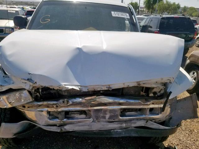 3B7KF23621G758809 - 2001 DODGE RAM 2500 WHITE photo 7