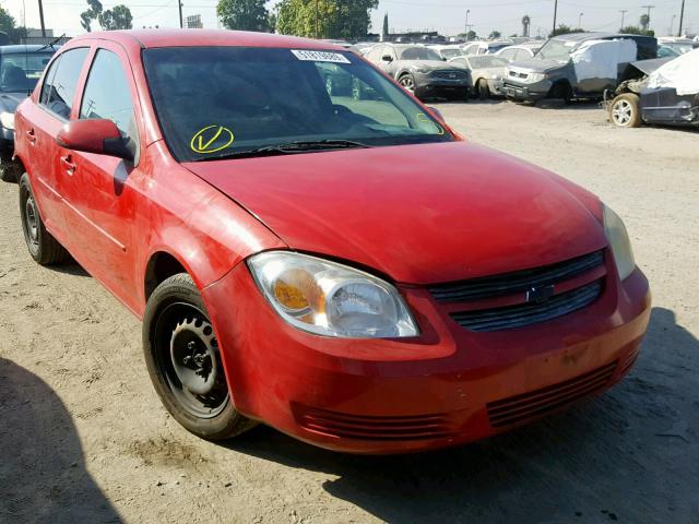 1G1AD5F53A7215284 - 2010 CHEVROLET COBALT 1LT RED photo 1