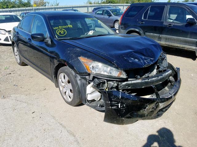 1HGCP26839A806098 - 2009 HONDA ACCORD EXL BLACK photo 1