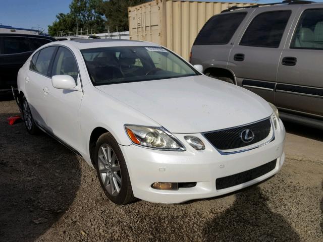 JTHBE96S570008319 - 2007 LEXUS GS 350 WHITE photo 1