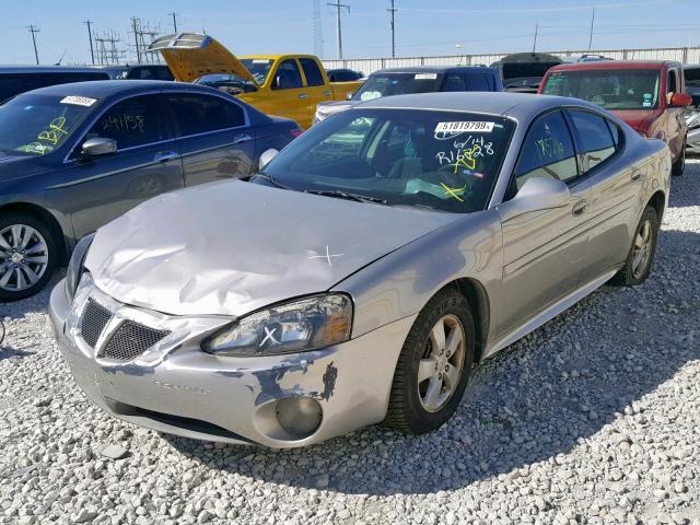2G2WP552081144665 - 2008 PONTIAC GRAND PRIX SILVER photo 2