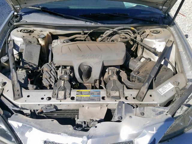 2G2WP552081144665 - 2008 PONTIAC GRAND PRIX SILVER photo 7