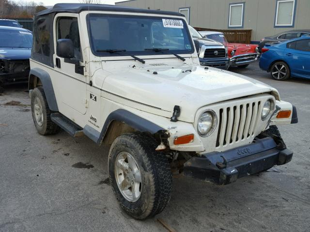 1J4FA39S16P728885 - 2006 JEEP WRANGLER X WHITE photo 1