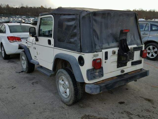 1J4FA39S16P728885 - 2006 JEEP WRANGLER X WHITE photo 3