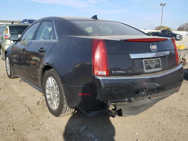 1G6DH5E55D0112555 - 2013 CADILLAC CTS LUXURY BLACK photo 3