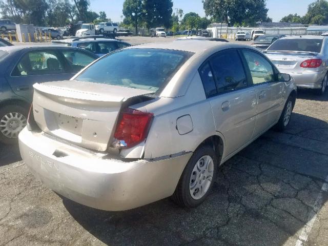 1G8AJ52F23Z157541 - 2003 SATURN ION LEVEL TAN photo 4