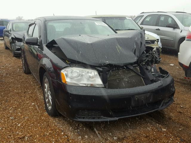 1B3BD1FB5BN573706 - 2011 DODGE AVENGER MA BLACK photo 1