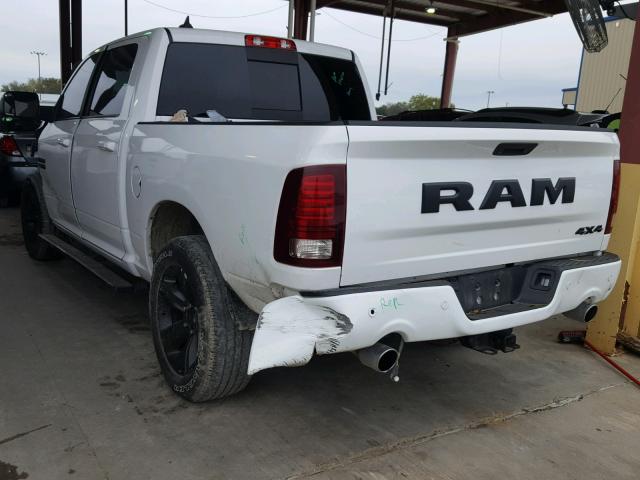 1C6RR7MT8HS749940 - 2017 RAM 1500 SPORT WHITE photo 3