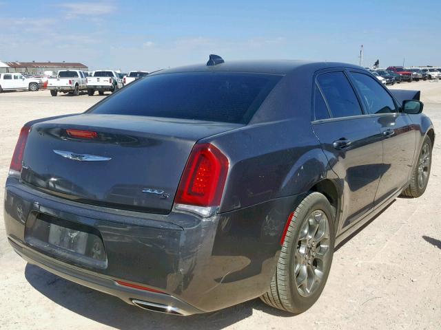 2C3CCAGG1GH182752 - 2016 CHRYSLER 300 S CHARCOAL photo 4