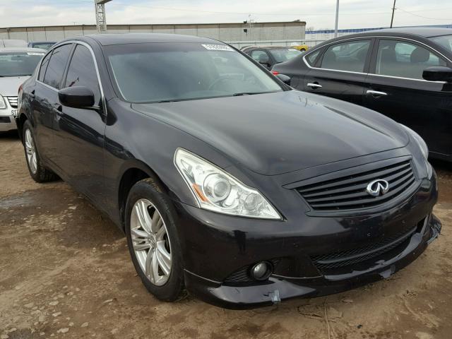 JN1CV6AR2CM675718 - 2012 INFINITI G37 BLACK photo 1