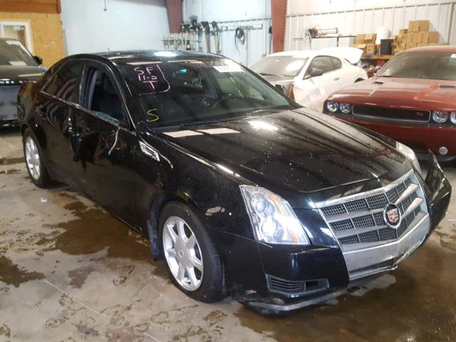 1G6DT57V580129387 - 2008 CADILLAC CTS HI FEA BLACK photo 1