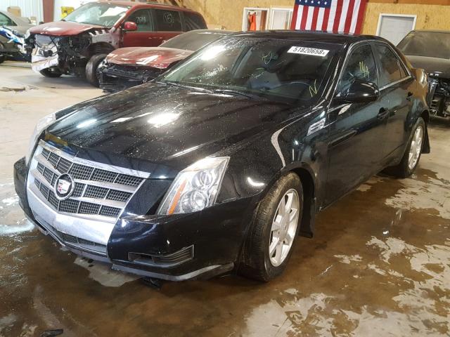 1G6DT57V580129387 - 2008 CADILLAC CTS HI FEA BLACK photo 2