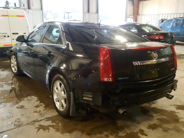 1G6DT57V580129387 - 2008 CADILLAC CTS HI FEA BLACK photo 3