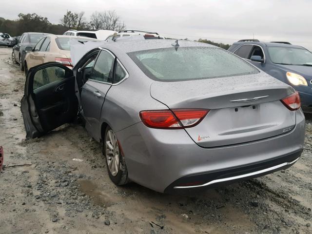 1C3CCCAB4GN177075 - 2016 CHRYSLER 200 LIMITE SILVER photo 3