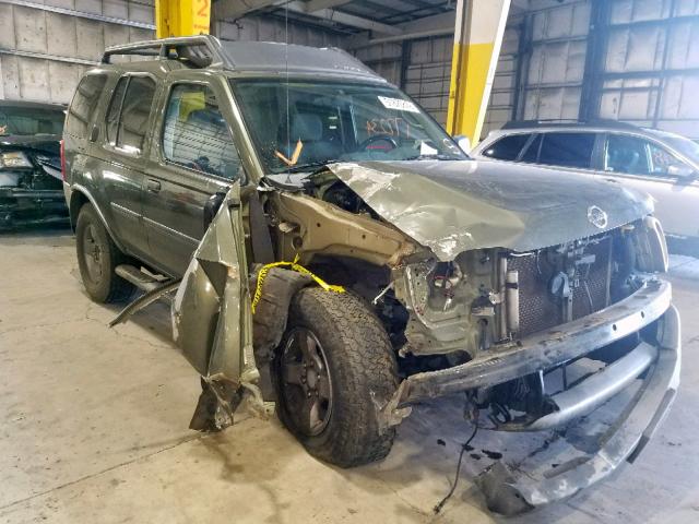 5N1ED28T13C653455 - 2003 NISSAN XTERRA XE GREEN photo 1