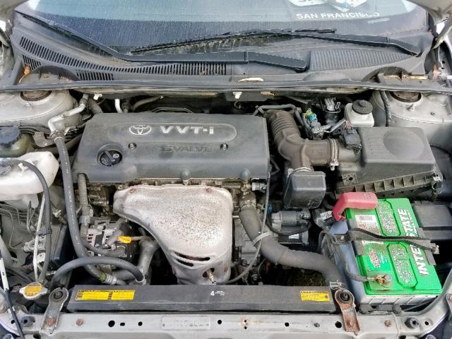 JTKDE167150021694 - 2005 TOYOTA SCION TC ვერცხლისფერი ფოტო 7