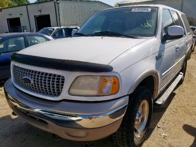 1FMPU18L5XLB91295 - 1999 FORD EXPEDITION WHITE photo 2