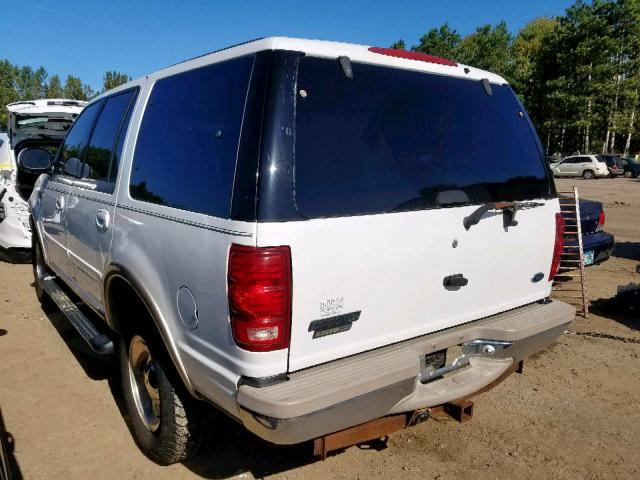 1FMPU18L5XLB91295 - 1999 FORD EXPEDITION WHITE photo 3