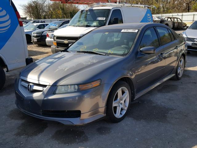 19UUA66244A001549 - 2004 ACURA TL GRAY photo 2